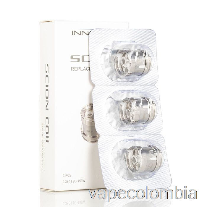 Bobinas De Repuesto Vape Recargables Innokin Scion Plexus 0.36ohm Scion Quad Bobinas